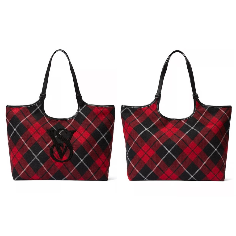 New Victoria’s Secret Plaid Tote